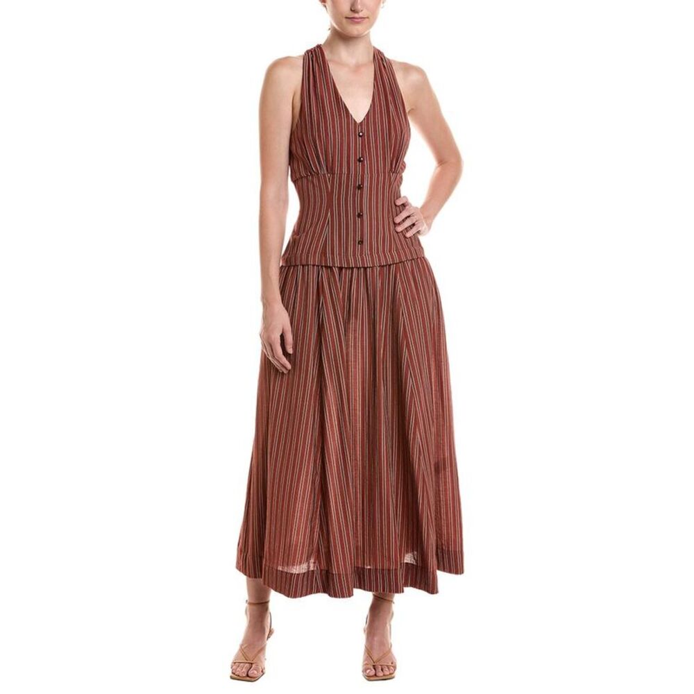 Taylor Womens  Midi Dress, Brown